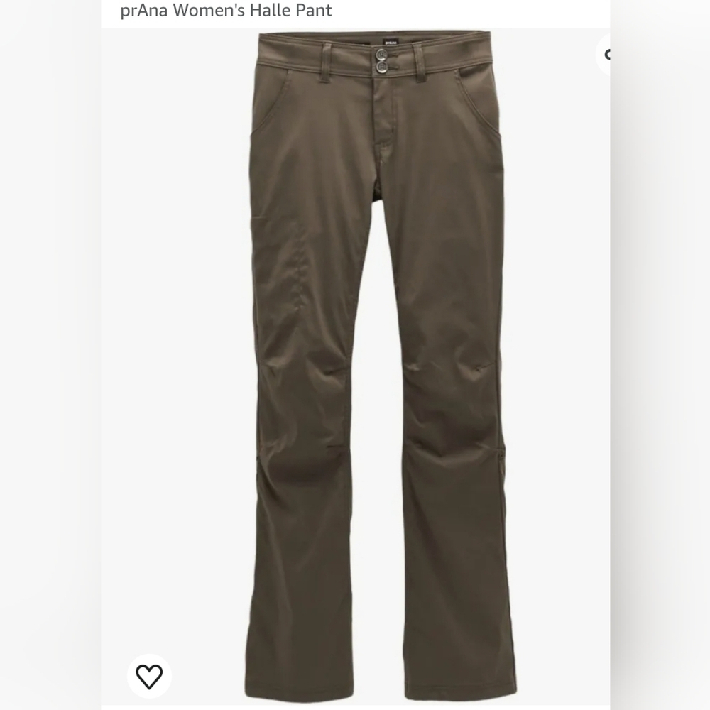 PrAna Halle Pant Size 6 Slate Green